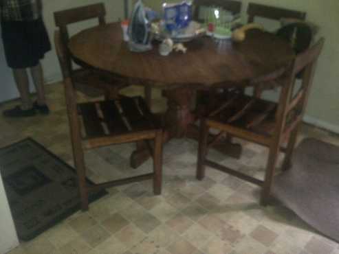 Kiaat Dining Room Set