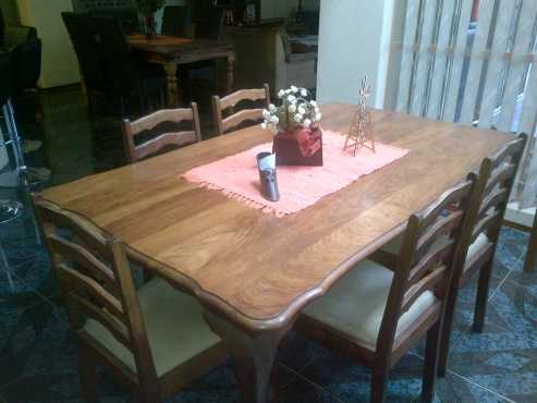 Kiaat Diningroom Table