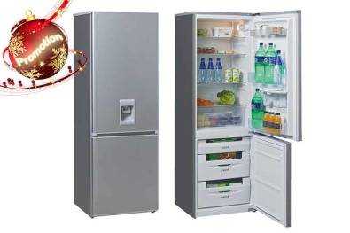 KIC fridge and freezer with water dispenser