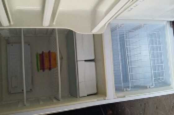 Kic fridge freezer 240l