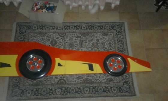 Kid039s Ferrari Bed and two bedside tables