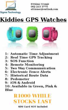 Kiddies GPS Watch