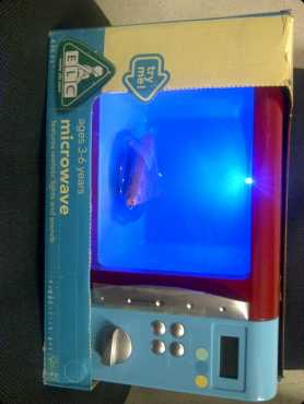 kiddies toy microwave brand new