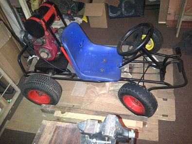 Kids Go Kart (3.5 hp Honda engine) for sale.