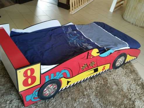 Kids racing card bed for sale