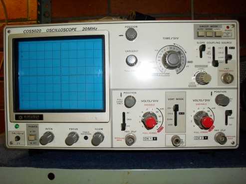 Kikusui Oscilloscope COS5020 20MHz R3500.00