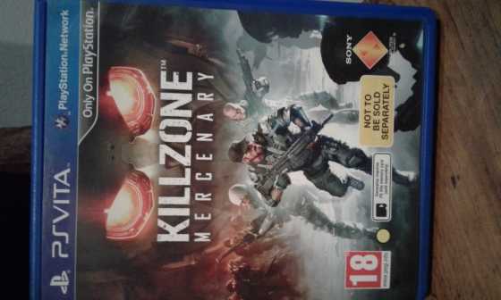 Killzone Mercenary PS Vita game