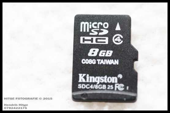 Kingston 8GB Micro SDHC - Class 4