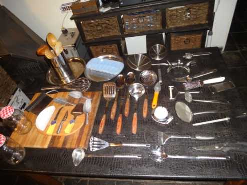 Kitchen Utensils, Cheese board etc.