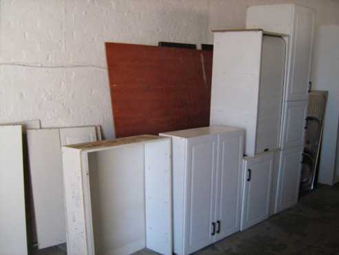 kitchen - White alpine wrapped units