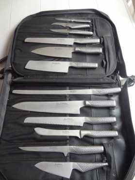 Knifes set Global 12 pce