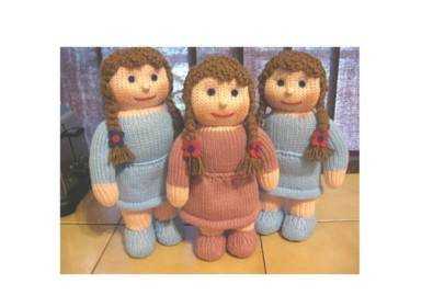 knitted dolls