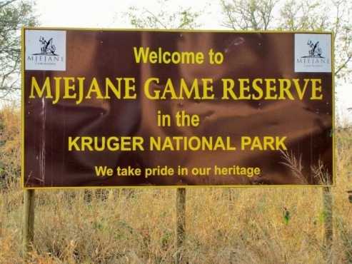 Kruger Park Mjejane game reserve