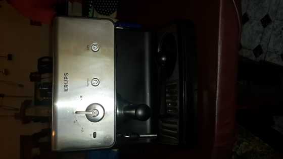 Krups espresso coffee maker