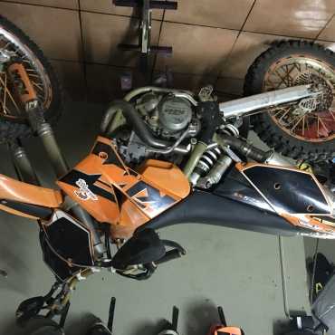 Ktm 525 and 1000cc pipe car