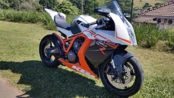 KTM RC8R Double bubble screen