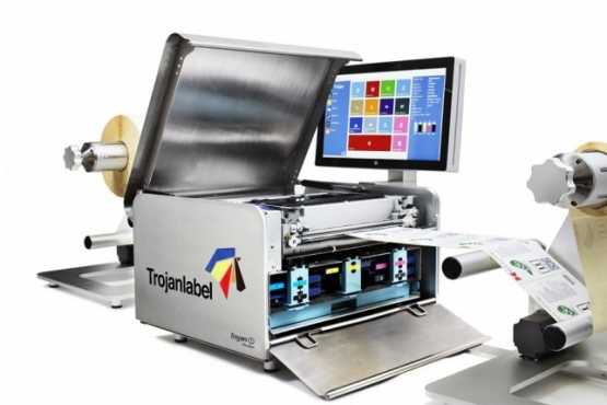 Label Printing Machine - Trojan One - Prints Full Colour