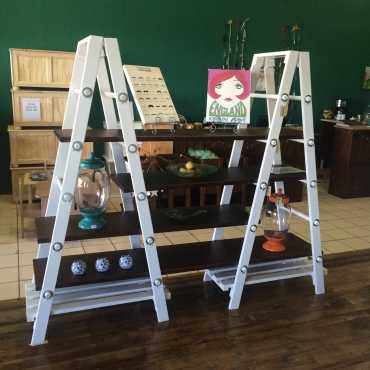 Ladder Shelving  Wall unit