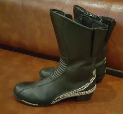 Ladies Bike Boots. Size 7