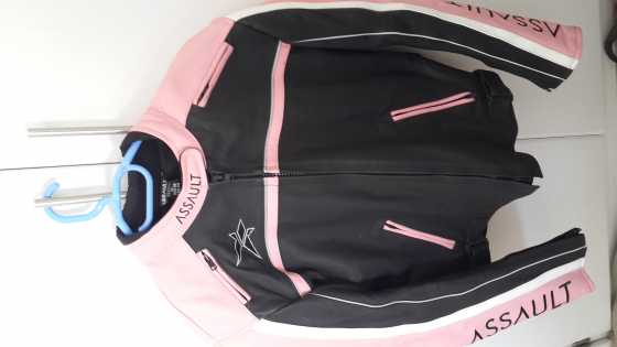 Ladies Bike Leather Jacket (Assault)