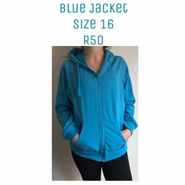 Ladies blue jacket
