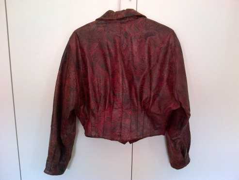 Ladies Leather jacket size 32