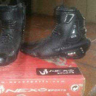 Ladies Nexo biker boots