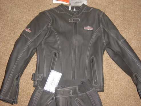 Ladies PANDA Brand Leather Suit