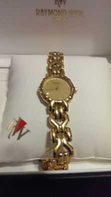 Ladies039 Raymond Weil Geneve Limited Edition Gold Watch