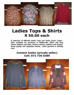 Ladies039 Tops and Shirts for Sale