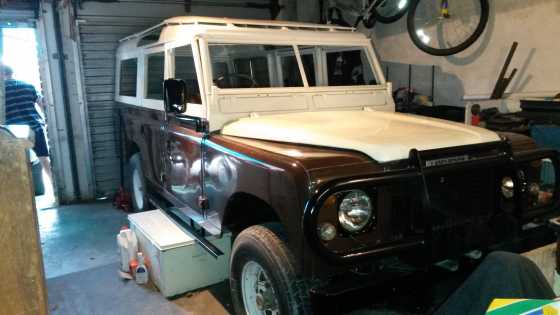 Land Rover 3 series unfinished project