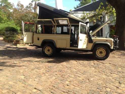 Land Rover Defender tdi motorhome