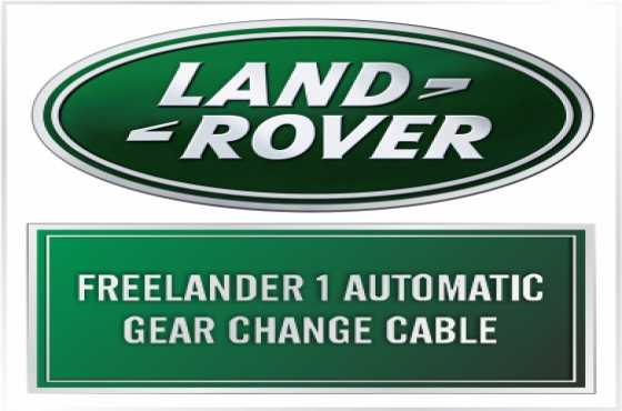 Landrover Freelander 1 Automatic gear change cable  R2500.00