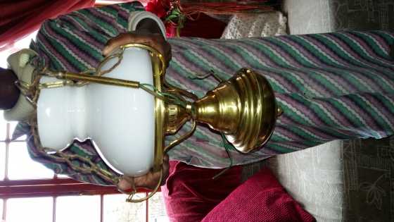 Lantern style lamp shade