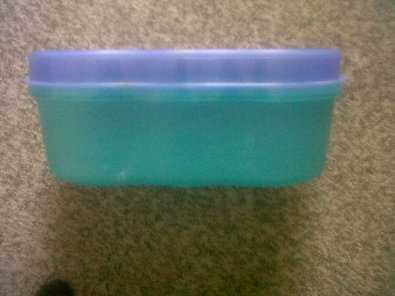 LARGE BAKERS DELIGHT TUPPERWARE