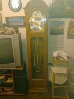 Large German Hermle Grandfather clock