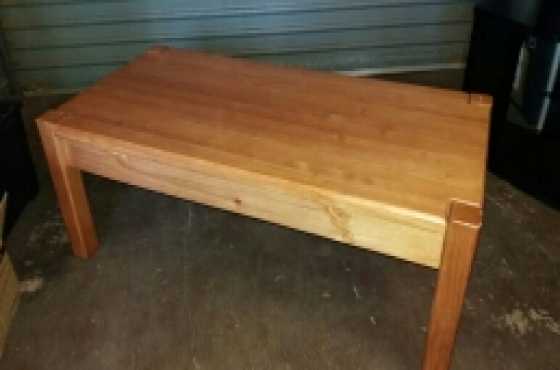 Large Hard Pine Coffee Table