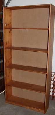 Large Pine bookcase, good as new