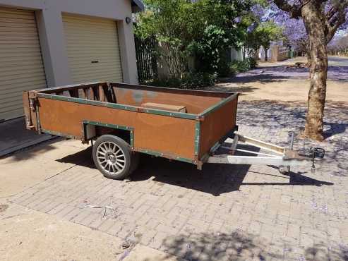 Large unfinished trailer