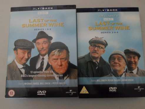 Last of the Summer Wine BBC DVD039s Ranging from Series 1 to 4