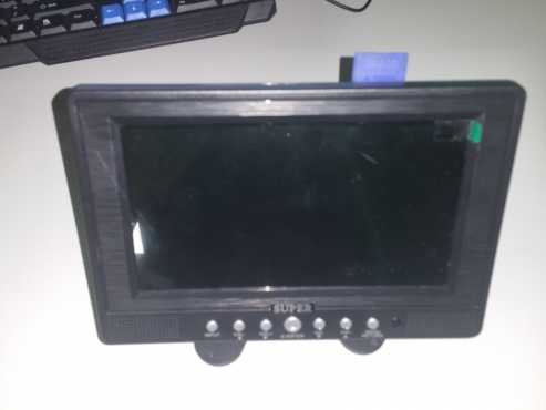 LCD TV 7 inc 12v