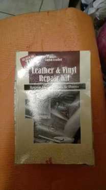 Leather and vinyl repair kit