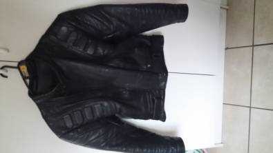 Leather Biker Jacket - R1000