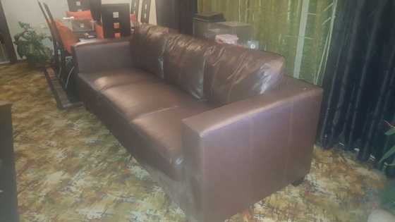 leather couch