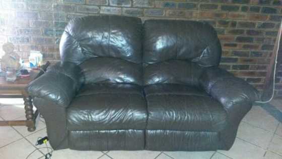 Leather couches