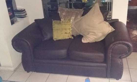 Leather Living Room Suite for sale