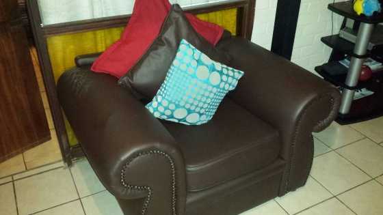 Leather Living Room Suite for sale