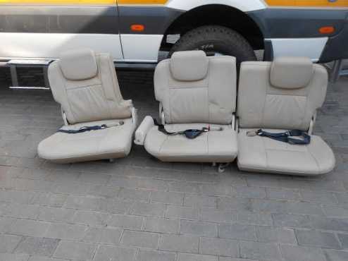 Leather seats for Toyota Fortuner