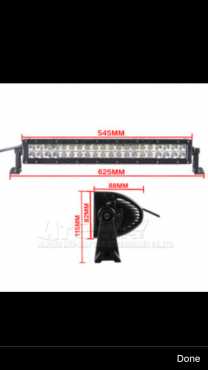 LED light bar.