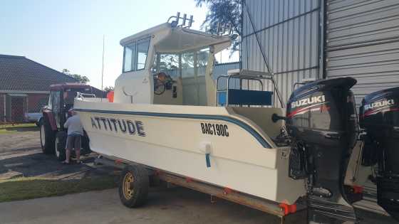 lee cat 26ft 2x 140HP Suzuki